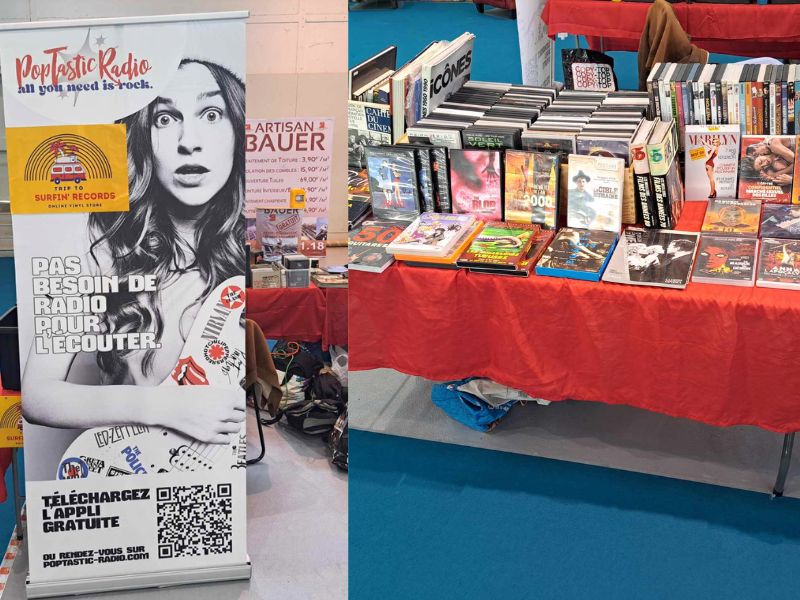 stand surfin records foire marseille poptastic radio