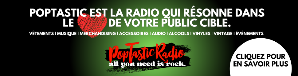 la publicite sur poptastic radio